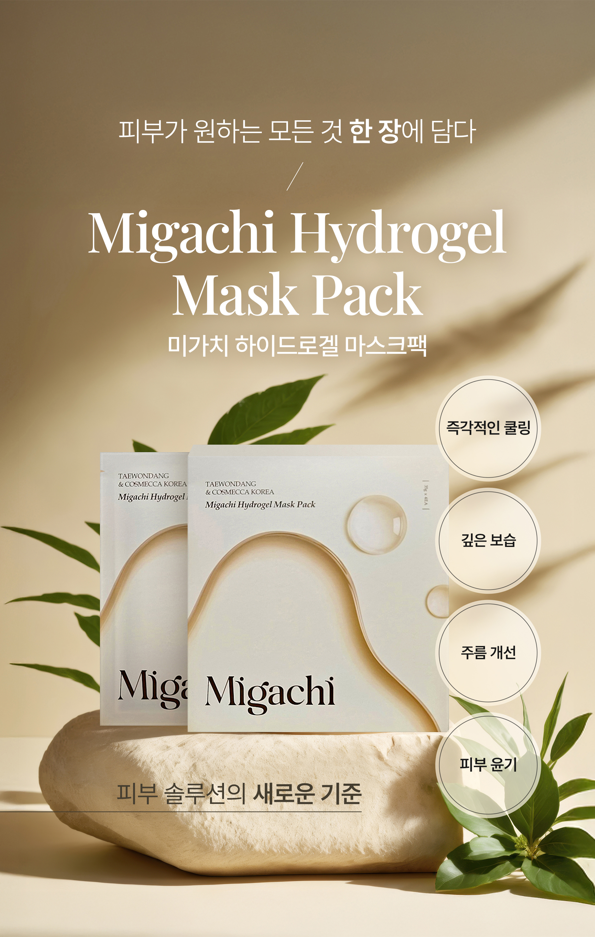 태원당 미가치 하이드로겔 마스크팩