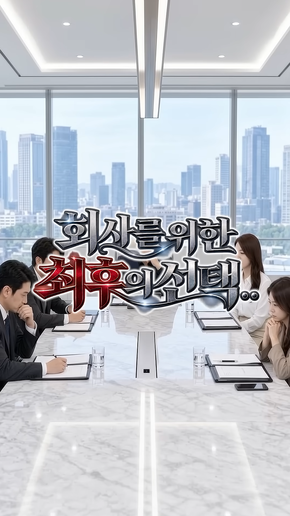 회사를 위한 최후의 선택